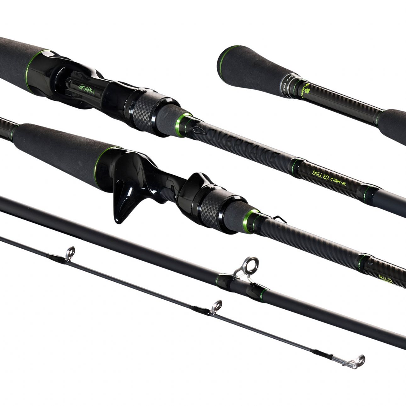 Gunki Overtake Finesse Bait Casting Rods